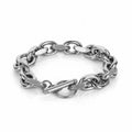 Chain Bracelet 9mm - Stainless Steel, Polished Finish