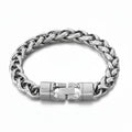 Vintage Twisted Chain Bracelet - Stainless Steel, Steel Plated