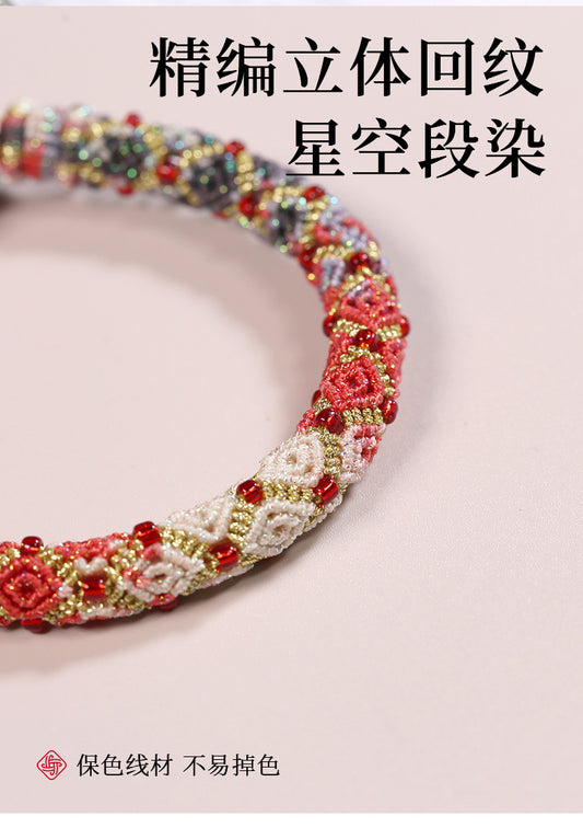 Huiwen Blessing Bracelet – Romantic Art Deco Style