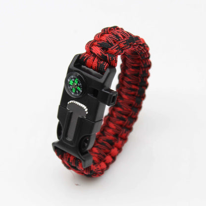 5-in-1 Outdoor Paracord Bracelet