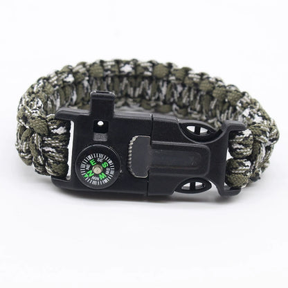5-in-1 Outdoor Paracord Bracelet