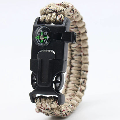 5-in-1 Outdoor Paracord Bracelet
