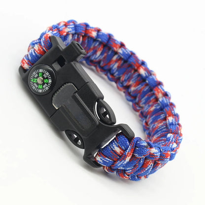 5-in-1 Outdoor Paracord Bracelet