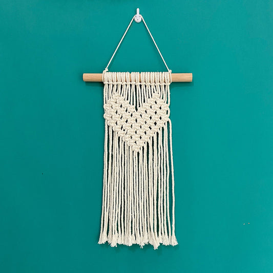 Handwoven Fringe Tapestry