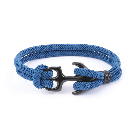 Solid Color Anchor Rope Bracelet