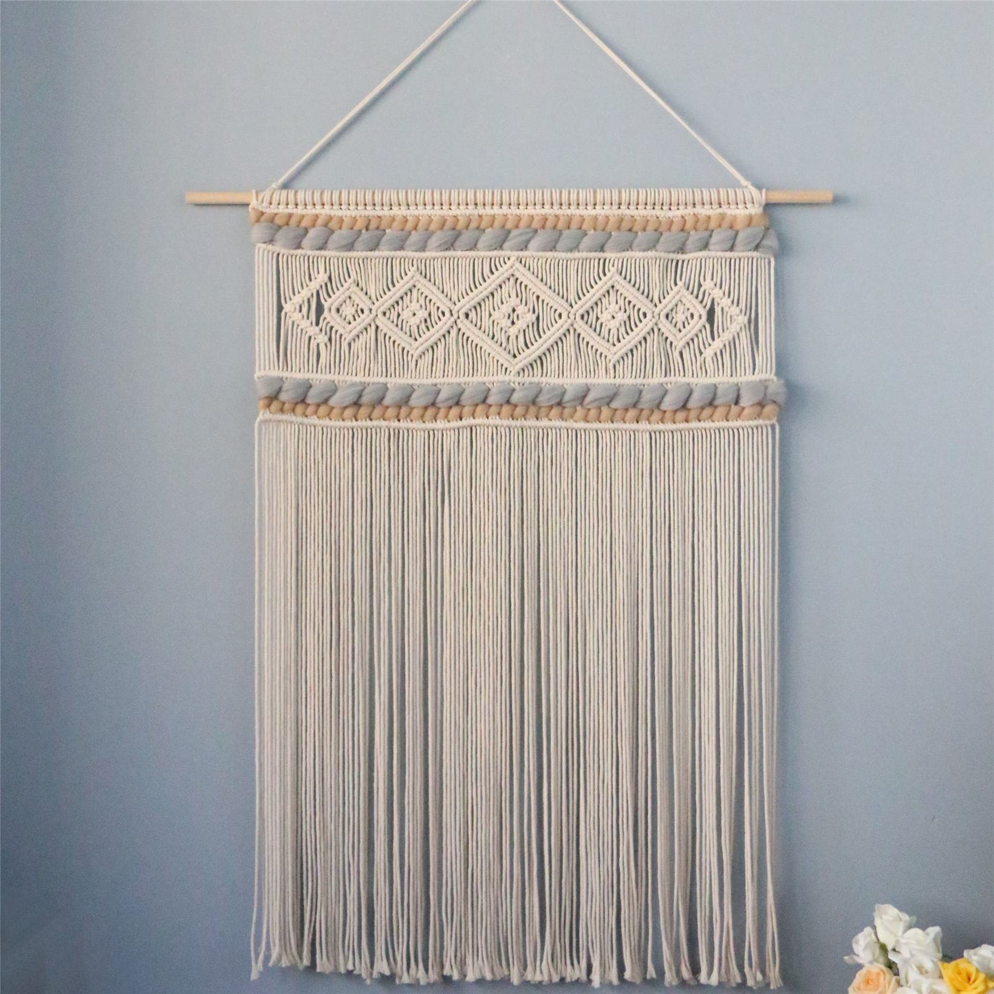 Diamond Pattern Tapestry