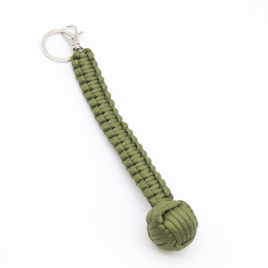 Monkey Fist Steel Ball Key Chain