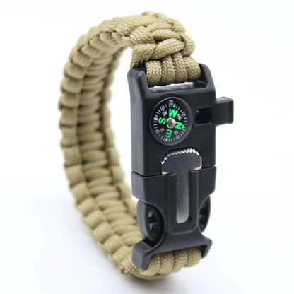 5-in-1 Outdoor Paracord Bracelet