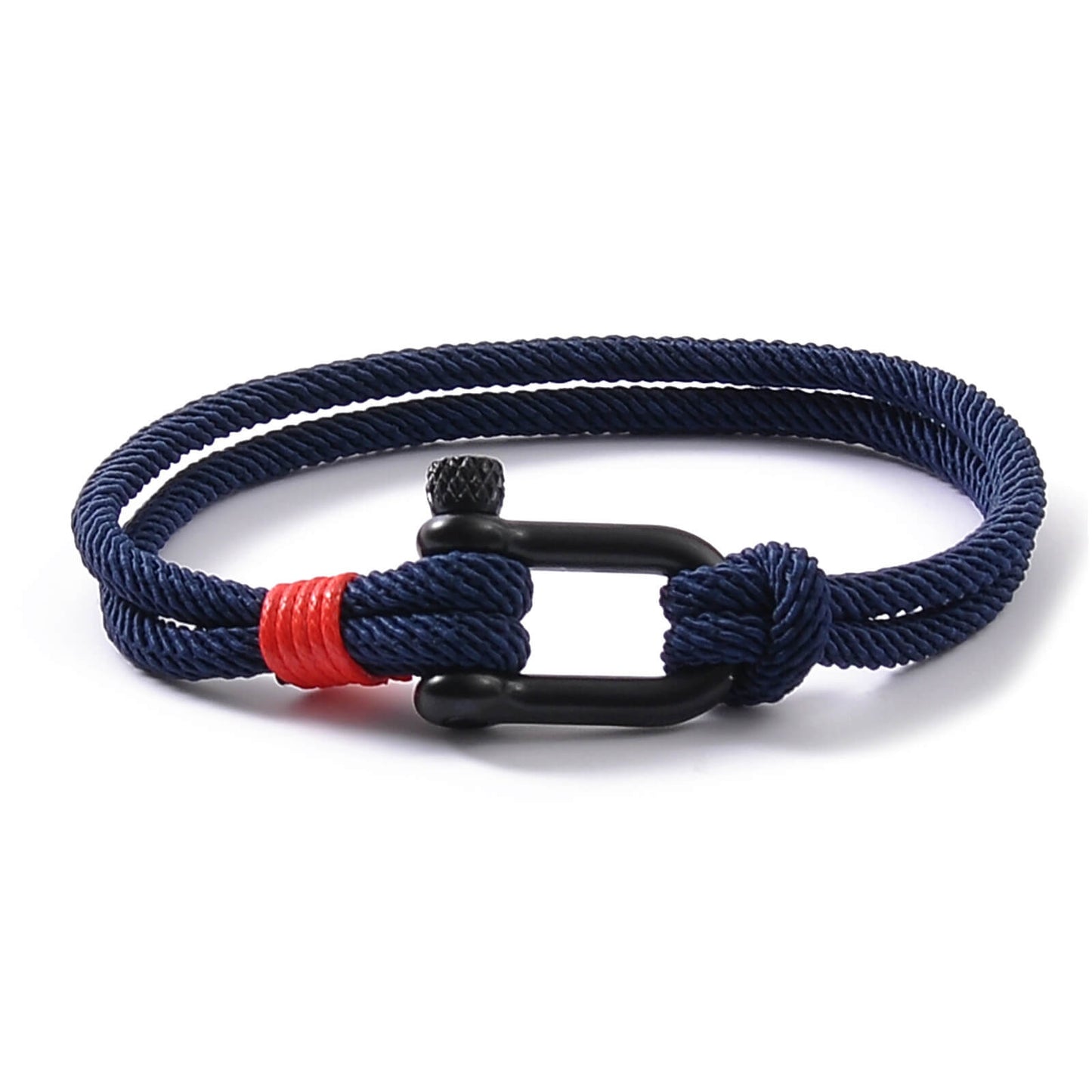 Horseshoe Buckle Rope Bracelet
