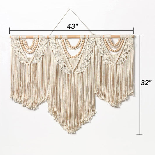 Large Tassel Wall Hanging – Dimensions