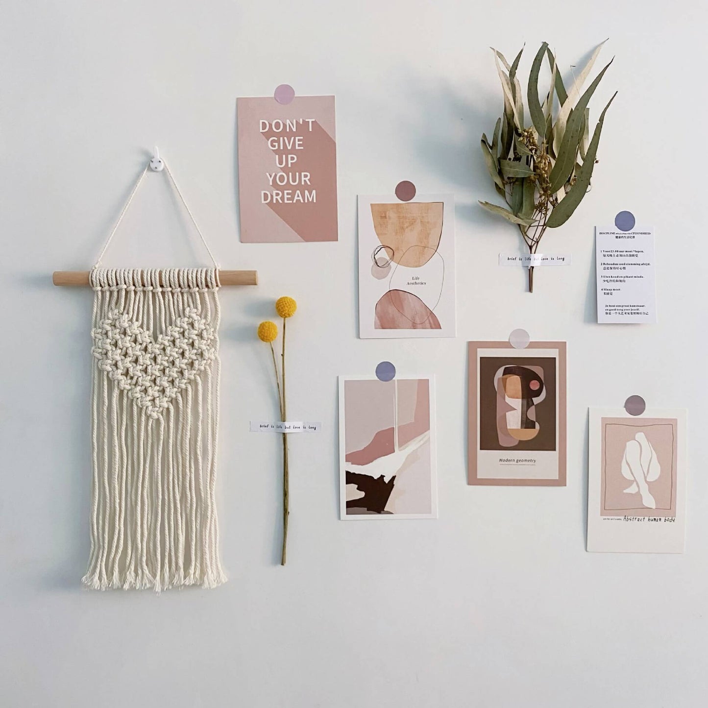 Handwoven Fringe Tapestry