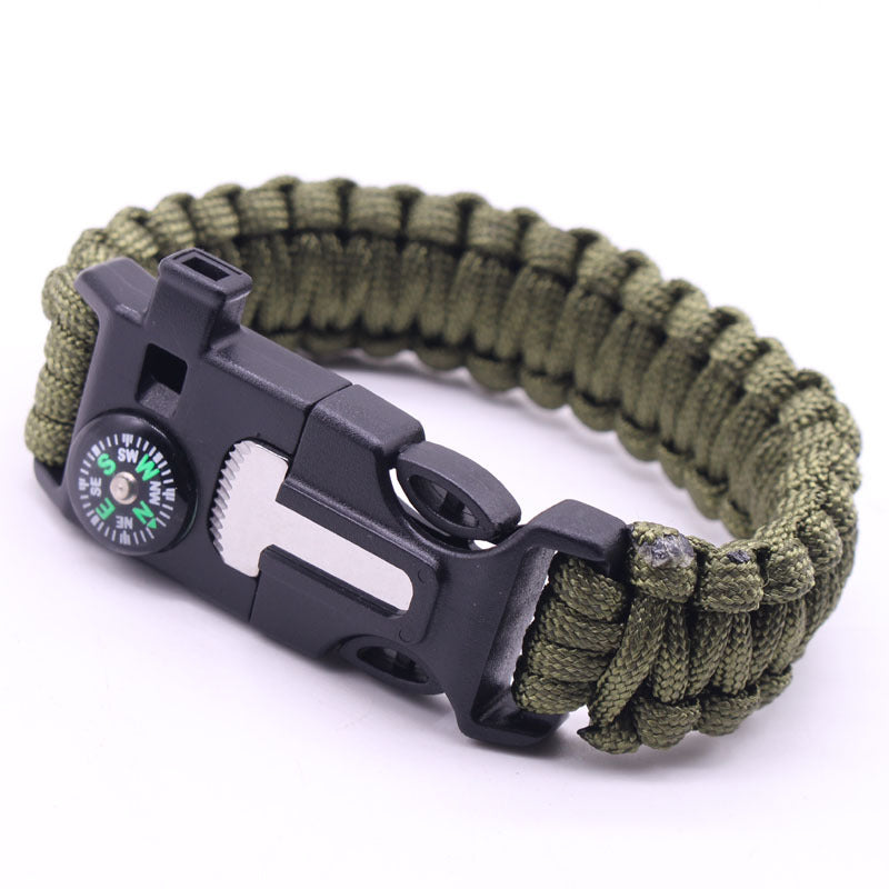 5-in-1 Outdoor Paracord Bracelet