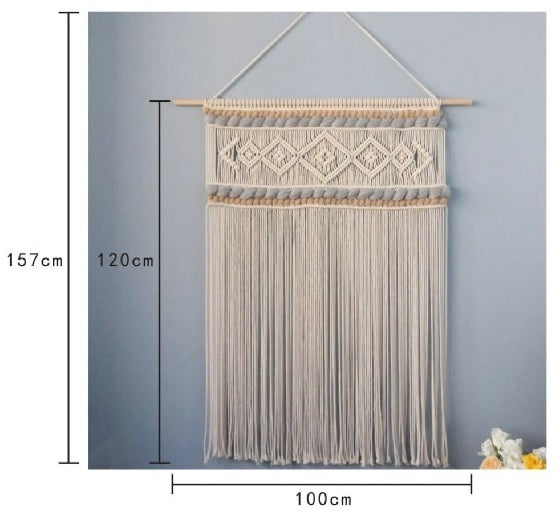 Diamond Pattern Tapestry