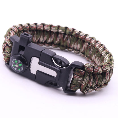 5-in-1 Outdoor Paracord Bracelet