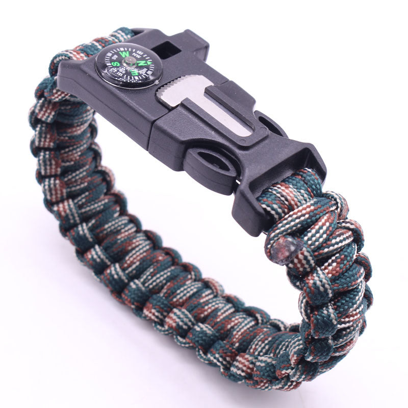 5-in-1 Outdoor Paracord Bracelet