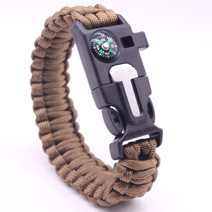 5-in-1 Outdoor Paracord Bracelet