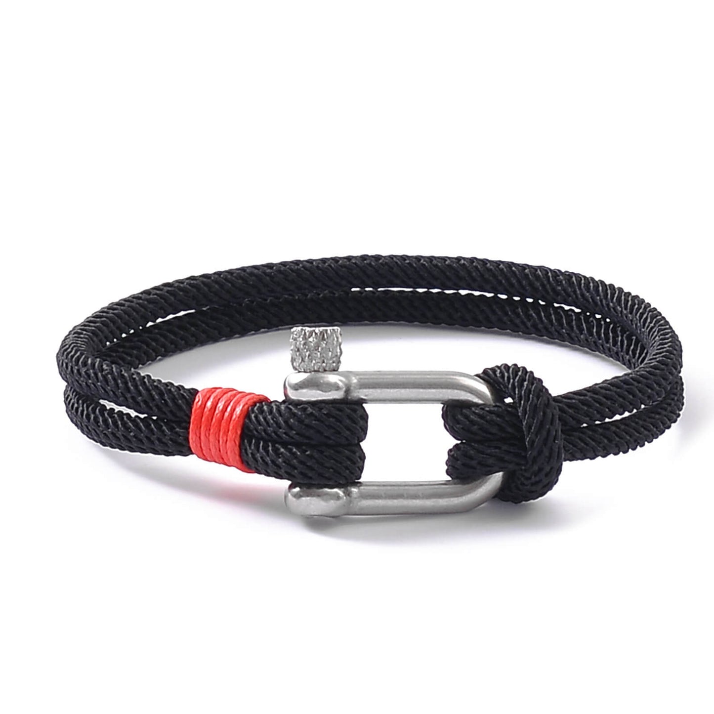Horseshoe Buckle Rope Bracelet