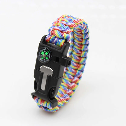 5-in-1 Outdoor Paracord Bracelet